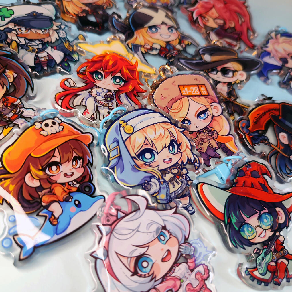 Skullgirls Keychains Skullgirls Keychains