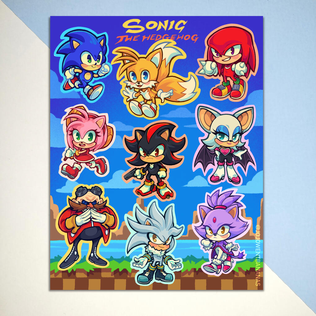 Sonic Stickers