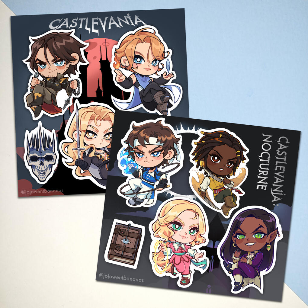 Castlevania Stickers